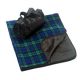 8702 Alpine Fleece Fleece/Nylon Print Picnic Blanket - Blackwatch